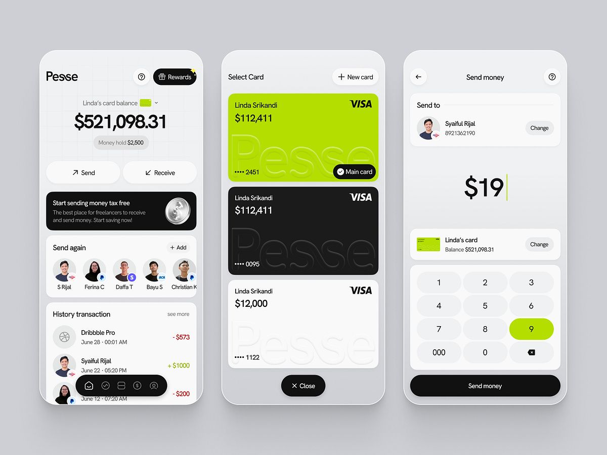 FinTech Mobile App screenshot 2