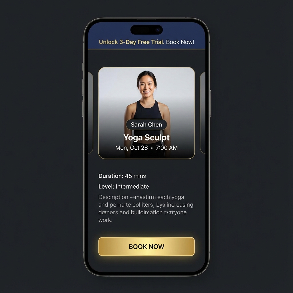 FitPass - Fitness Class Booking screenshot 1